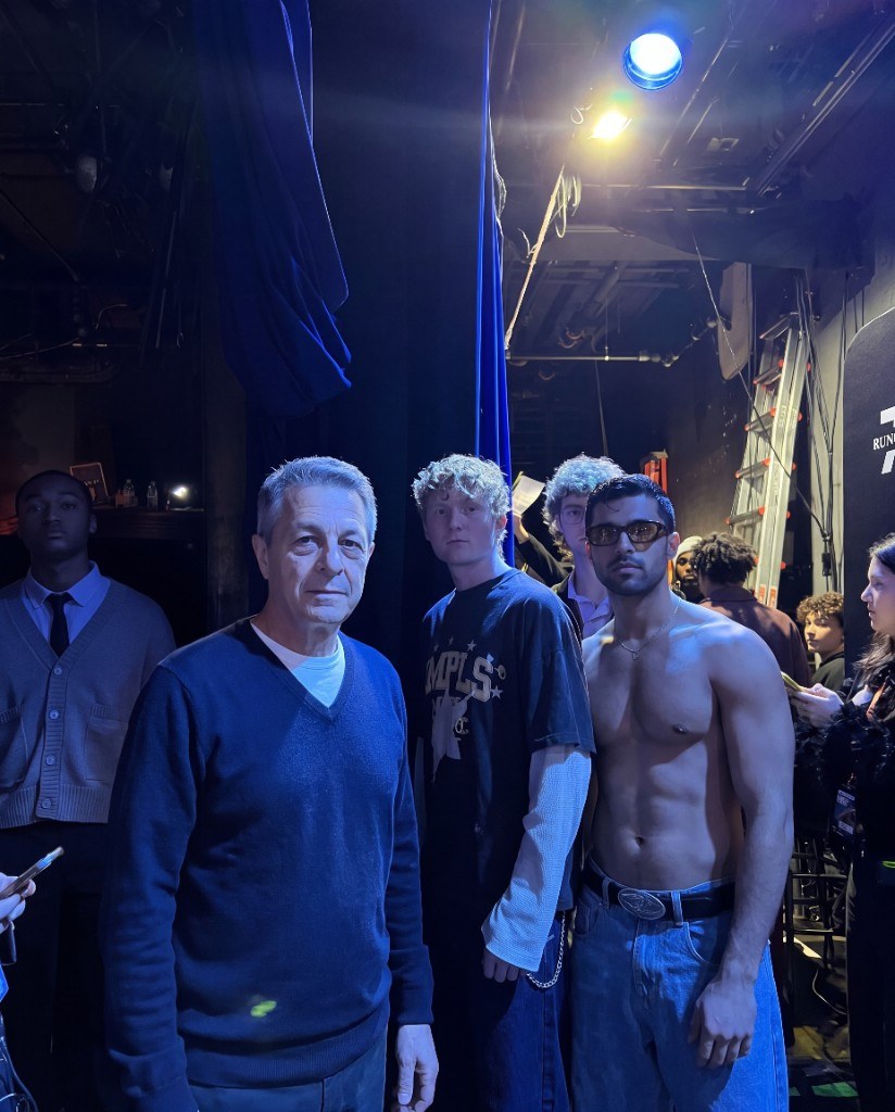 Egemen Mustafa Şener at New York Fashion Week 2026
